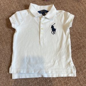 🌷POLO RALPH LAUREN GIRLS BIG PONY SHIRT SIZE 2T